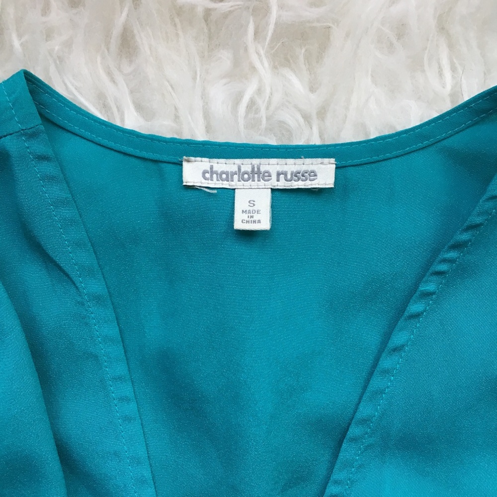 🌷SPRING SALE!🌷 Cute Sleeveless Teal Blue Dress - Picture 6 of 8